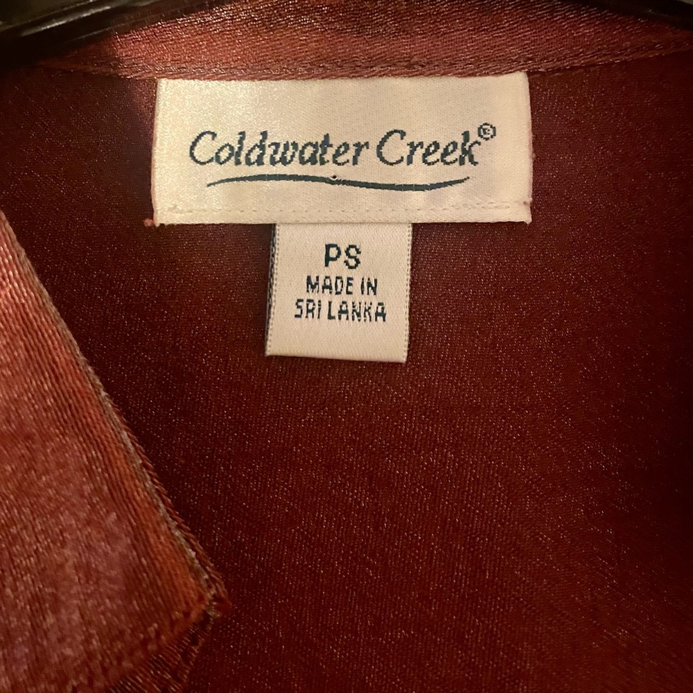 petite small, Coldwater Creek blouse